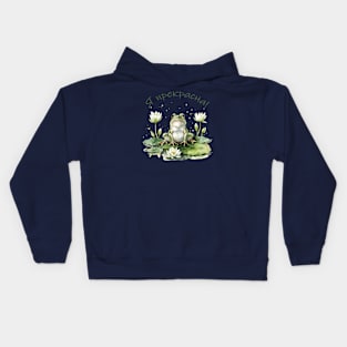 Wonderful frog! Kids Hoodie